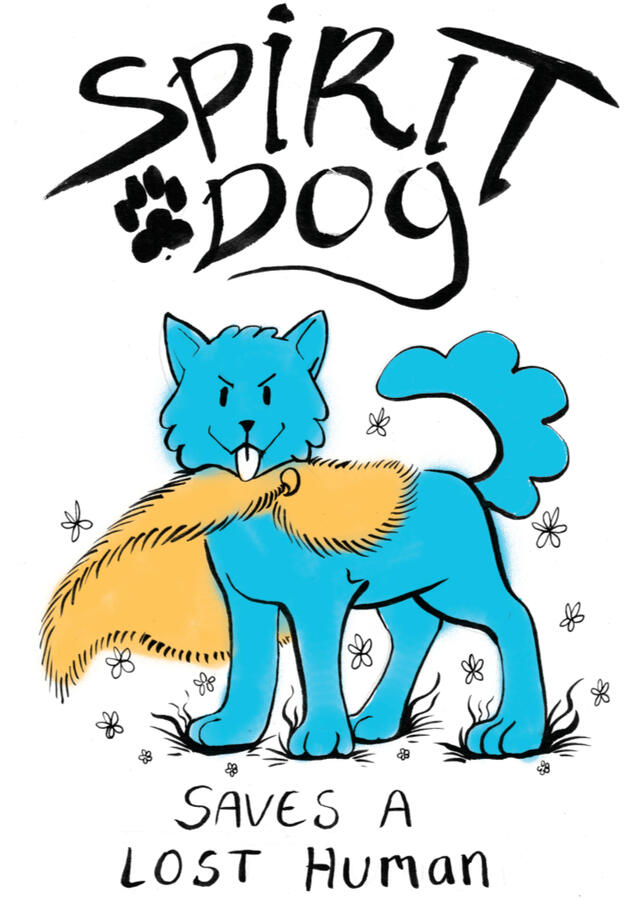 A light hearted story about how to survive if you get lost in the woods. Ideal for kids.